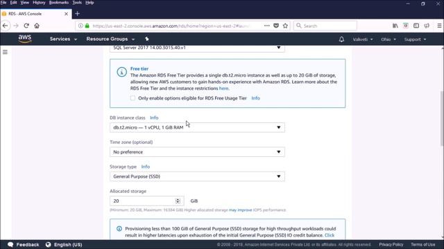 How to create and connect Amazon AWS SQL Server Instance смотреть онлайн
