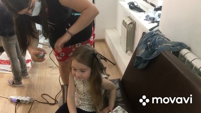 Причёска на фотосессию | макияж на фотосессию | наш первый макияж |Ангелина 4 года 7 м | GELYIA смотреть онлайн