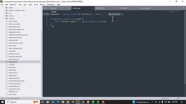 Aplikasi Absensi Karyawan - Php dan Mysql смотреть онлайн