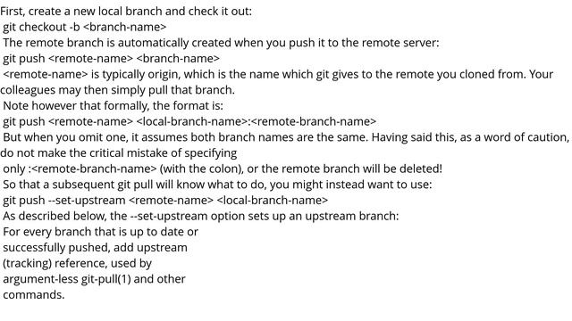 How do I create a remote Git branch? смотреть онлайн