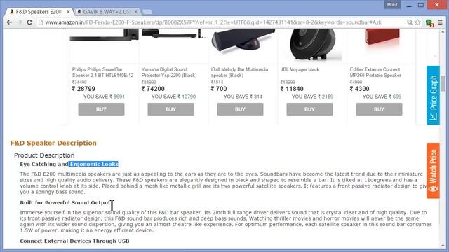 Review of The F&D E200 Speakers (soundbar-3w---1.5x2 RMS) смотреть онлайн