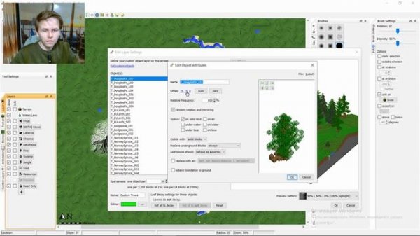 World Painter ТУТОРИАЛ №2 Как сделать кастомные деревья Русский гайд по World Painter World Painter