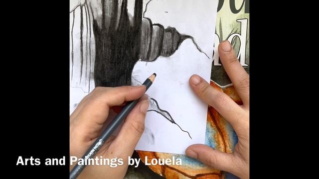 How to draw a 3D Crack Hole смотреть онлайн