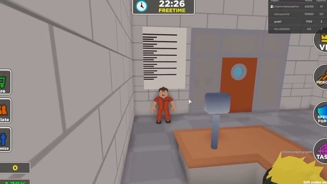CHIPMUNK VS LEVEL 999,999,999 ROBLOX PRISON смотреть онлайн