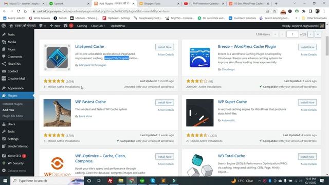 #8 How to Setup Cache Plugin in WordPress | WordPress Tutorial смотреть онлайн