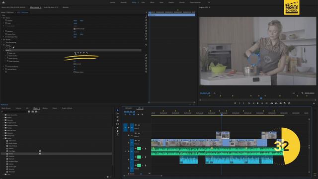 Трекинг эффектов и масок в Adobe Premiere смотреть онлайн