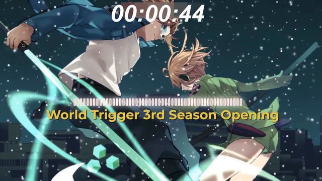 World Trigger Season 3 Opening