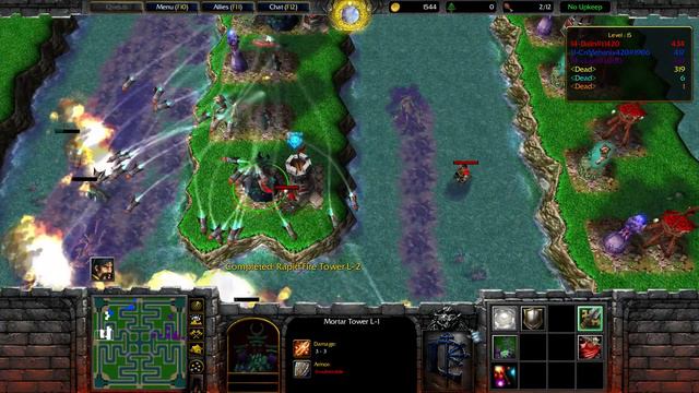 Warcraft 3, TD Survivor Revised #2 смотреть онлайн