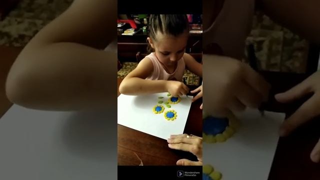 Подсолнухи из пластилина) смотреть онлайн