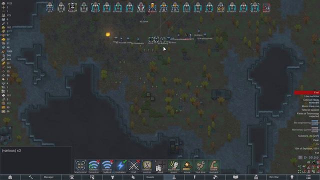 RIMWORLD DROID HAVEN | Androids Versus Super Infestation | смотреть онлайн
