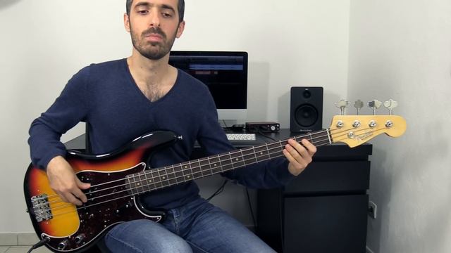 Justin Timberlake - Can't Stop The Feeling 🎸 Authentic Bass Cover + TAB смотреть онлайн