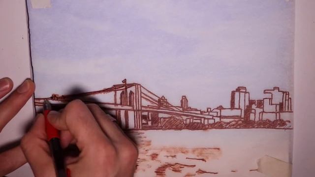 Transfer Sketch to Canvas without Transfer Paper | How to Trace On Canvas смотреть онлайн