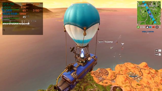 GTX 750 / Fortnite / i5 2400 / 16gb ram / 1080p-LOW to EPIC смотреть онлайн