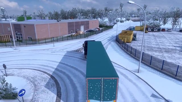 Euro Truck Simulator 2 | Winter Event 2022 | Winter Map Mod смотреть онлайн