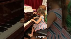 2.урок фортепиано по методике Hello Piano/ Irina Mints The 2.nd lesson with beginners student