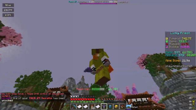 NUKE ENCHANT WIPES my MINE on BEST Minecraft OP Prison Server | Minecraft OP Prison | MineLucky EP смотреть онлайн