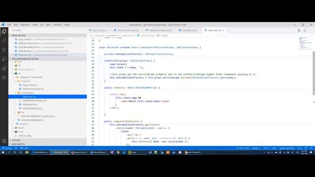 Using React hooks to globally share service scope between components смотреть онлайн