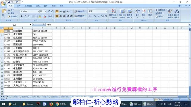 如何把PDF檔案轉換成Excel檔案？ilovepdf.com可免費轉換, 這樣, 大家便可整理分析各機構提供的可選月供股票名單 смотреть онлайн