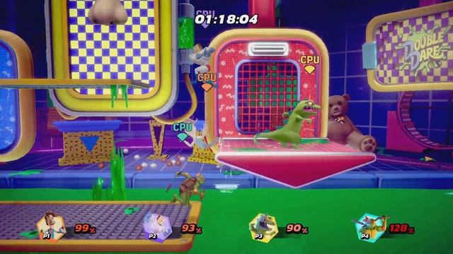 Nickelodeon All-Star Brawl: Slime Bowl Tournament (prt 3) смотреть онлайн