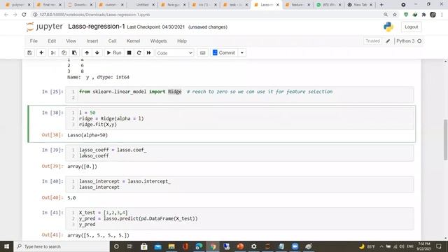 feature selection by Lasso regression شرح عربي смотреть онлайн