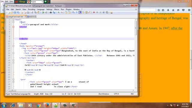 HSC - ICT (Bangla) HTML Part 20 (Div, class, Id) - YouTube смотреть онлайн