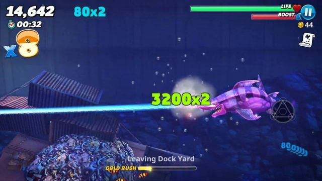 Hungry Shark World - Zap prey with Dark Magic Shark's lasers! смотреть онлайн