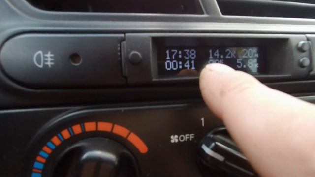 Расход бензина Lanos 1.5, показания БК. смотреть онлайн