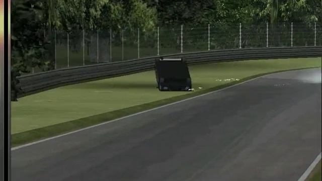 rFactor Mercedes 190 EVO1 DTM Crash Nordschleife смотреть онлайн