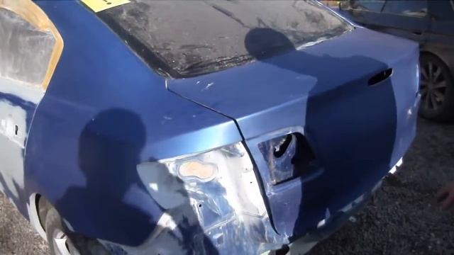 МАЗДА 3 автомобиль готов к покраске видео№17 смотреть онлайн