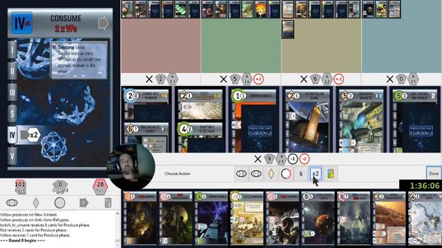 Race for the Galaxy #1 Stream, World [89/!365] - 5p Xeno Invasion AI смотреть онлайн