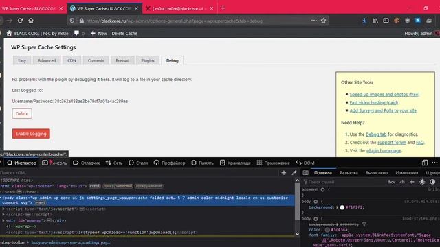 [ WordPress ] WP Super Cache v1.7.2 - Authenticated Persistent XSS смотреть онлайн