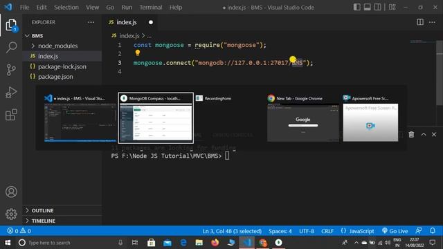Blog Management System #1 - Project Setup in Node JS, Express JS, and MongoDB in Node JS in Hindi смотреть онлайн