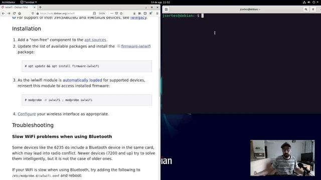 Instalando drivers privativos en GNU/Linux Debian 11. Repositorios non-free смотреть онлайн