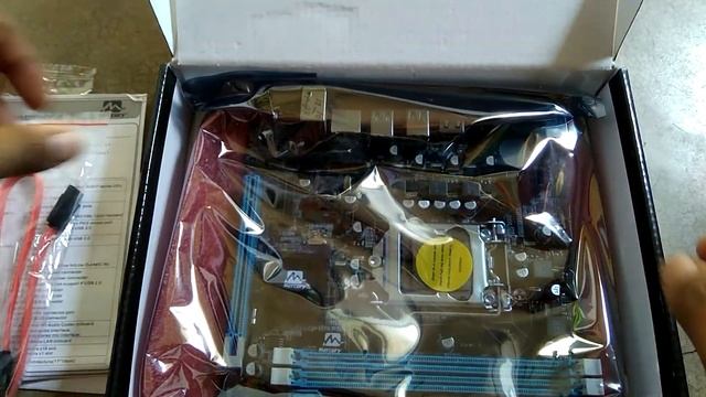 Mercury ME61HT pc motherboard unboxing and overview | LGA-1155 | смотреть онлайн