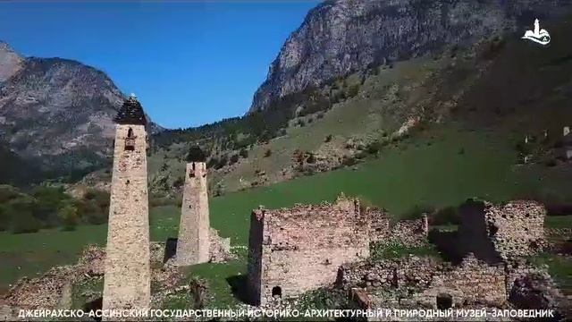 Древнее ингушское башенное поселение "Таргим". смотреть онлайн