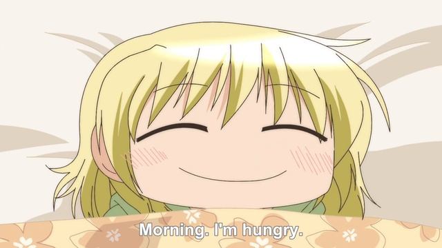[Hidamari Sketch] Miyako - "Morning. I'm hungry" смотреть онлайн