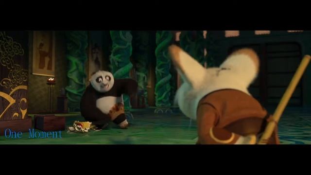 Жирный задок, дряблые лапы. Пренебрежение и угрозы от Шифу. Кунг-фу панда. 2008 смотреть онлайн