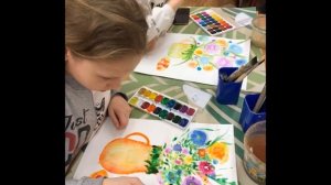 Мастер класс по ИЗО Букет для Мамы