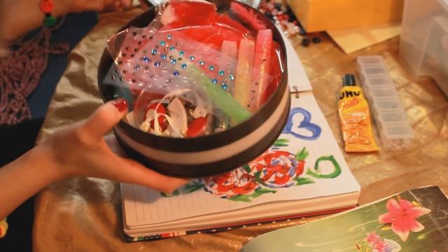 DIY КАК УКРАСИТЬ ЛИЧНЫЙ ДНЕВНИК КРАСИВО И ЛЕГКО - обложка для дневника смотреть онлайн