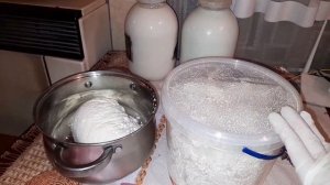 Как делать творог .Сколько за 6 - дней вышло продукции .