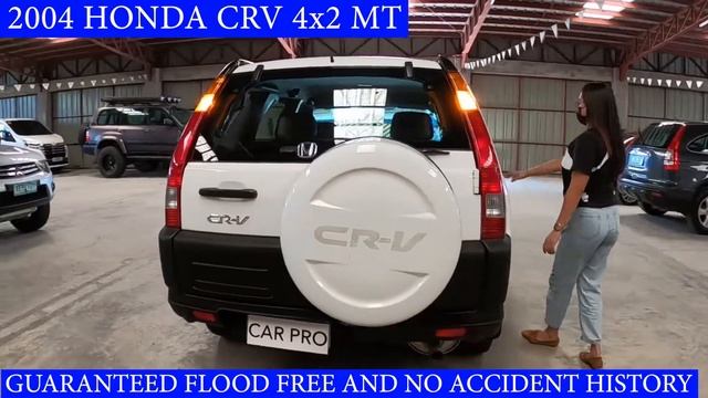 2004 HONDA CRV 4X2 MT смотреть онлайн