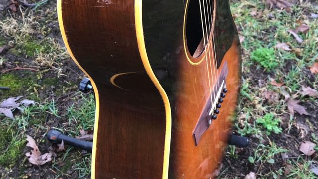 1956 Gibson LG1 acoustic guitar demo смотреть онлайн