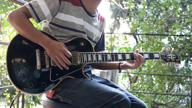 Review Gibson Les Paul Custom Black 1995 смотреть онлайн
