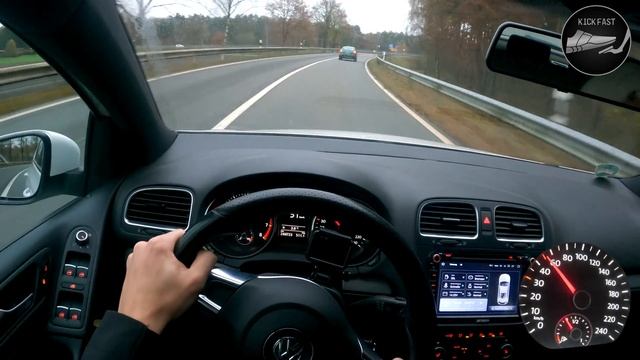 VW Golf 6 | 2012 | 1.4 TSI  On German Autobahn