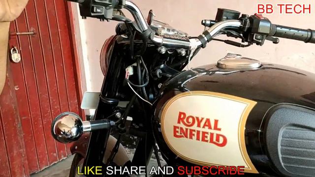 How to install Antitheft secuirty alarm system in ROYAL ENFIELD classic 350 | Bullet modification. смотреть онлайн