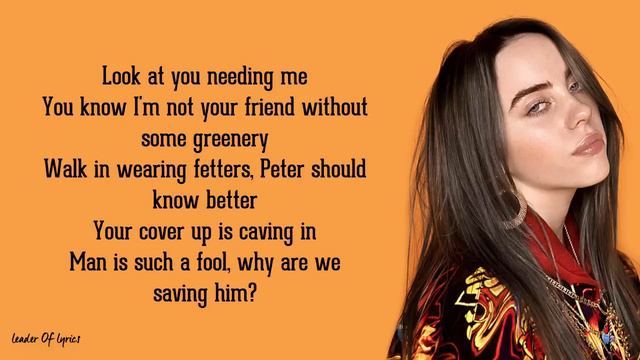 Billie Eilish - all the good girls go to hell (Lyrics) смотреть онлайн