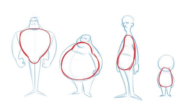 Дизайн персонажей с Тигрой 2 - Основы строения тела персонажа смотреть онлайн