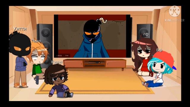 🐸| Реакция FNF на Уитти/FNF react to Whitty (rus) |🐸 смотреть онлайн