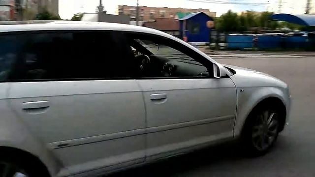 04.06.2017г.С пробуксовкой Audi A3 объём двигателя 3.0. смотреть онлайн