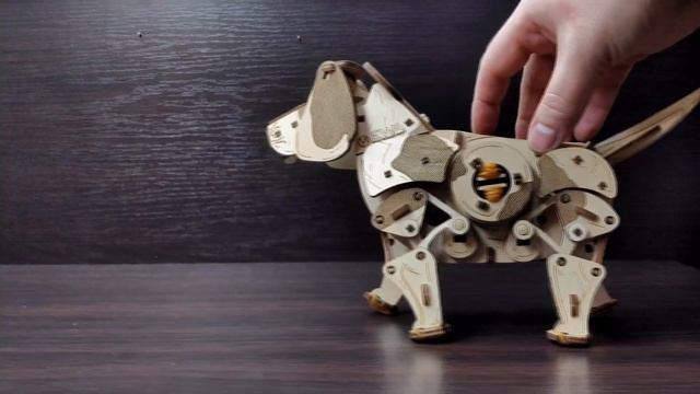 PUPPY - Mechanical 3D-Puzzle of a Little Dog by EWA смотреть онлайн